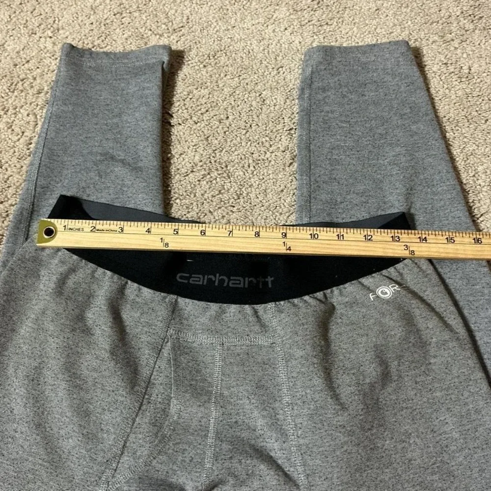 Carhartt Force‎ Mens Gray Thermal Base Layer Pants MBL112 Size Medium